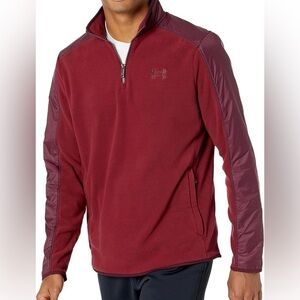 Under Armour UA Polartec Forge Micro Fleece 1/4 Zip Pullover Water Resistant XL